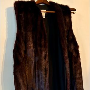 Chico Faux Fur Brown Vest